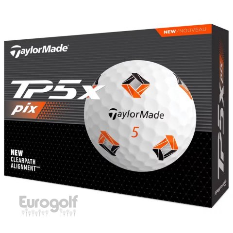 Logoté - Corporate golf produit TP5X PIX 3.0 de TaylorMade 